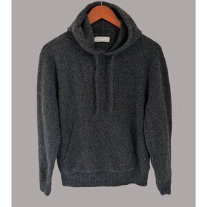 Everlane Wool Sweater Women’s Size XS Hoodie Pullover Gray Knit Pouch